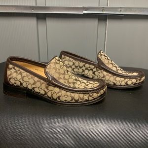 Vinatge Coach Monogram Loafers